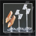 Transparente Acrylic Shoe Display Rack Venta al por mayor