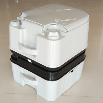 12L 24L WC portátil de plástico HDPE