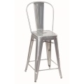 Restaurant Metall Tolix Arm Bar Chair hohe Rückenlehne