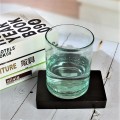 Green Bubbles Recycled Sublimation Crystal Whiskey Glass