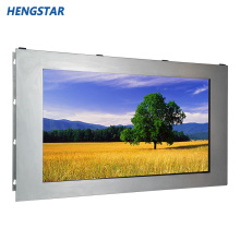 Monitor LCD con pantalla táctil legible a la luz del sol de gran tamaño