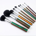 Custom LOGO special wood Foundation Makeup Brush Set