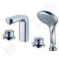 Bathtub Faucet Three Holes Hand Shower Tap