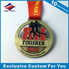 Round Running Custom Medal High Quality Metall Medaillen für Auszeichnung