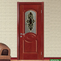 Modern House HDF Veneer Moulded Wooden Door