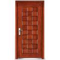 High Quality Cheap Security Steel Wood Armored Door