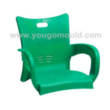 Cadeira de tubo de aço plástico molde 02