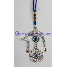 Evil Eye Amulet Evil Eye with Lucky dolphin Amulet or Car Hanging Decoration Ornament