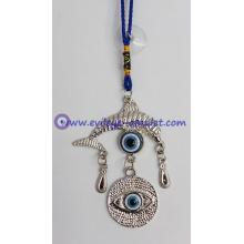 Evil Eye Amulet Evil Eye with Lucky dolphin Amulet or Car Hanging Decoration Ornament