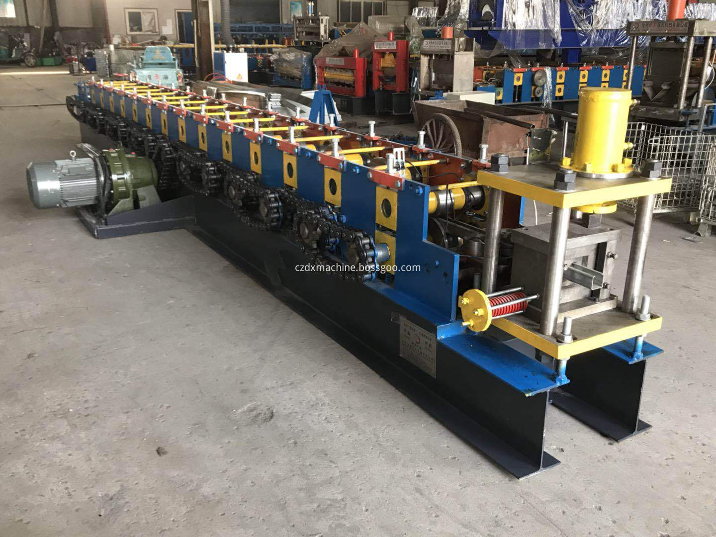 Full Automatic CZ Purlin Cold Roll Forming Machine