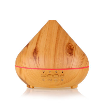 Wood Grain Aromatherapy Essential Oil Aroma Diffuser Speaker