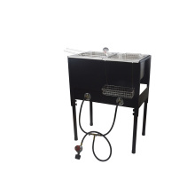 High pressure outdoor deep fryer with basket