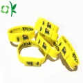 Elegante pulsera amarilla Cool Silicone Power Balance Bangles