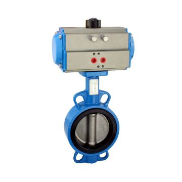 DN50-300 Valve de papillon pneumatique