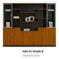 Hochwertige Luxus Antike hölzerne große Open Office File Cabinet (FOH-FC-R2420-B)