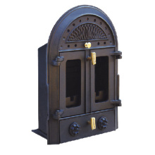 Inserted Wood Burning Cast Iron Stove (FIPD001) Fireplace