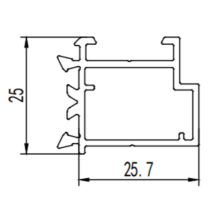 moule d&#39;extrusion de fenêtres en aluminium de pont cassé