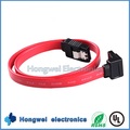 PVC Flat 90 Degrees SATA a Serial Port Hard Disk Data Cable