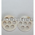 lotus root shape freshwater shell beads