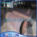 Black paint metal pipes saw