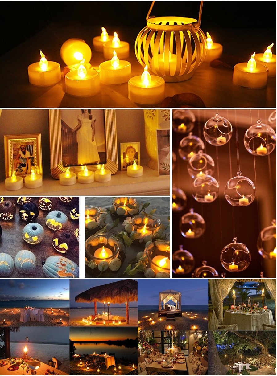 LED tealight candle