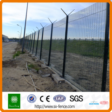 ISO9001 green pvc fence mesh