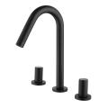 Deck Mount Black Bathroom Faucet Mixers