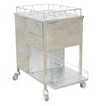 Hospital Medicine Trolley Dressing Trolley with Drawers