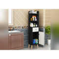 Narrow Slim Mdf Floor Tall Bathroom Storage Cabinets