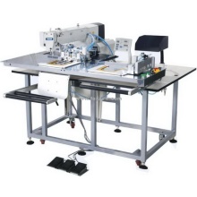 Máquina de costura programável automática para costura de bolso