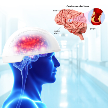 Casco de neuro terapia cerebral de fotobiomodulación de infrarrojo cercano