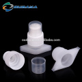 22mm push pull plastic spout with lid