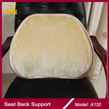 Fourrure d’hiver siège chaise Support, Support de siège auto fourrure retour