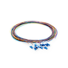 Cable de fibra de cola de cola codificada por colores LC