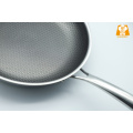 3ply Stainless Steel Honeycomb Nonstick Fry Pan