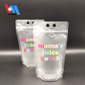 Material laminado Frost Self Seal Milk Tea Pouch