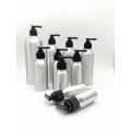 Recyclable Food Grade Aluminum Cosmetic Bottle Lotion Pump