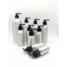 Recyclable Food Grade Aluminum Cosmetic Bottle Lotion Pump