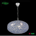 Big Size Round Shape Crystal Beaded Pendant Light