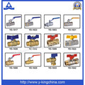 Brass Heating Angle Valve with Handle (YD-3007)