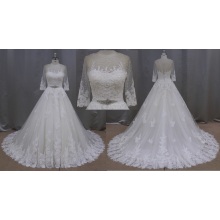 Real Sample Wedding Dress Arabic Wedding Dress