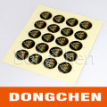 Custom Out Door Use Waterproof Anti-Yellowing 3m Dome Epoxy Sticker