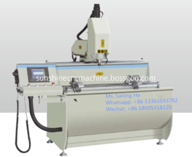 Aluminum CNC drilling milling machine