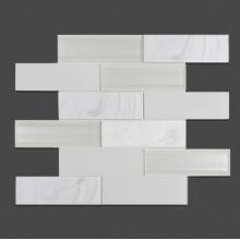 White jade elegant simple hot melt tiles