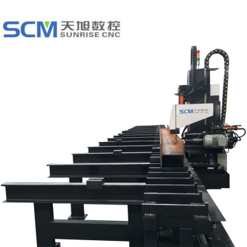 CNC Beam Channel Drilling Machine