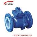 Flange Type Fluorine Lining Ball Valve