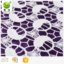 cotton lace fabric embroidery for ladies garment