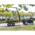 Trailer de madeira para encaminhamento florestal do trator 10t