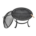 Fogão a fogueira de fogão a lenha externa fogão fogão para aquecimento de fogueira para queima de madeira quente portátil