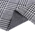 Polyester Spandex Plaid Jacquard Knitting Garment Fabrics